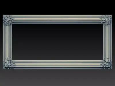 PHOTO FRAME 1200mmx600mm Free 3D model