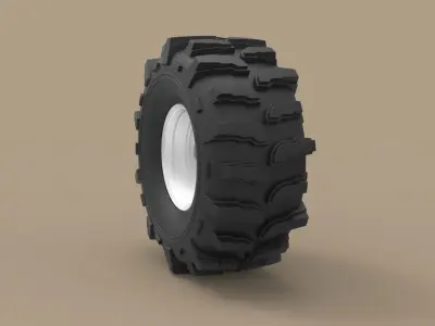 Offroad wheel 19 3D model