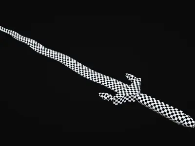 Byzantine Battle Sword Low-poly 3D model