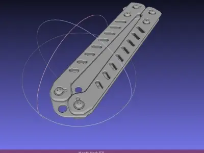 Knify folding knife Free 3D model