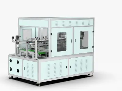 Helium Detection Machine 3D model