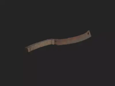 Knife 3D Model 004 Low-poly 3D model