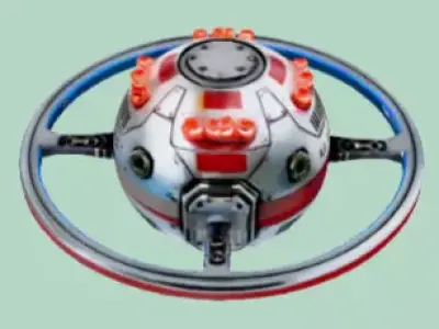 Modular Sci-Fi   Low-poly 3D model