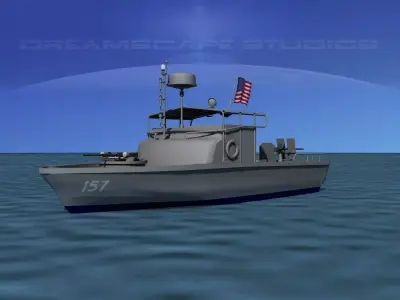 PBR Patrol Boat Riverine 3D model