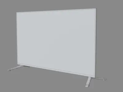 Flat Screen Television Free low-poly 3D model