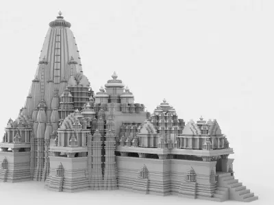 Kandariya Mahadev Temple 3D model