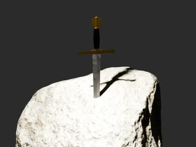 Excalibur 3D model
