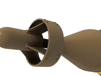 Bolt 117 Laser Guided Bomb 3D model