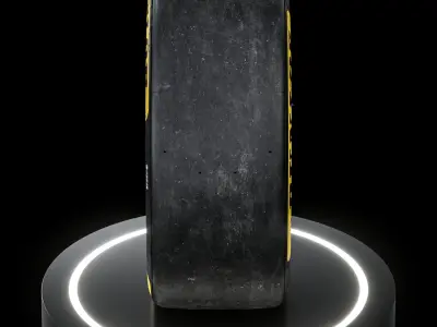 Dunlop LeMans24 265 660 R18 Front 3D model