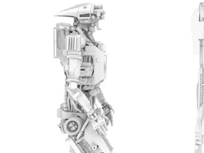 Hightop Droid 3D model