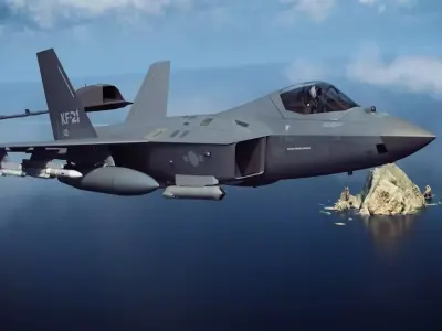 KAI KF-21 Boramae 3D model