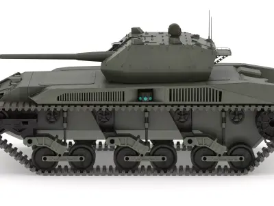 Ripsaw M5 Electric Tank 3D model