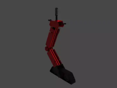 Car Legs 3D model