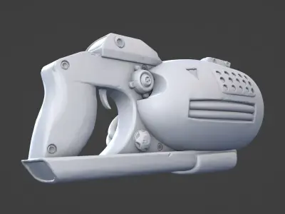Stylized Blaster 3D print model