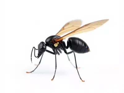 Mechanical Insect model pack Low-poly 3D model