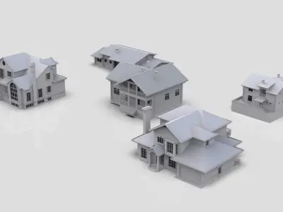 Building House 3D model