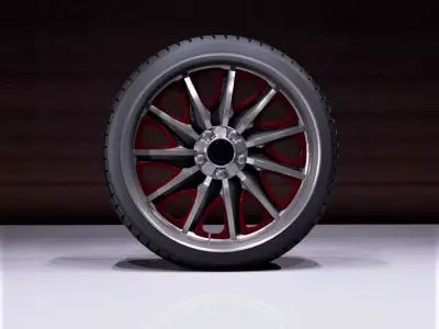 C11TFML wheel 3D model