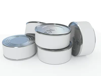 Tin Can 3D model