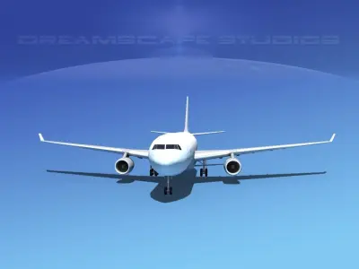  Airbus A330-200 LP 3D model