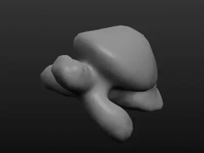 Little Turtle Low Poly Free low-poly 3D model