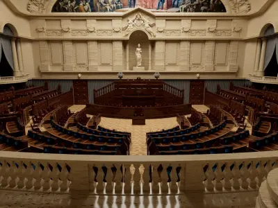 Parliament of Portugal 3D model