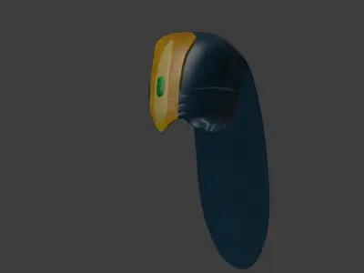 Ottamans Weapon Set Low-poly 3D model