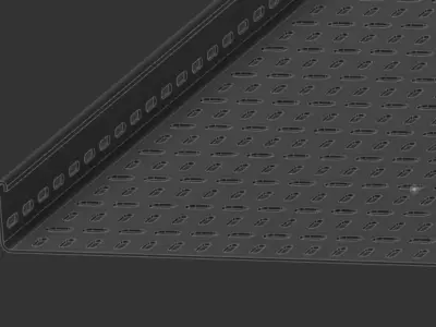 Cable Tray 900mm x 3000mm TYPE1 3D model