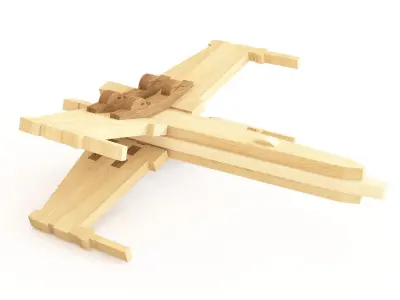 Wooden toy vol 11 3D model