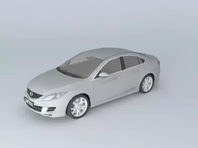 Mazda MAZDA6 Sport 2008 Free 3D model