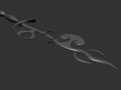 The Sword 001 3D model