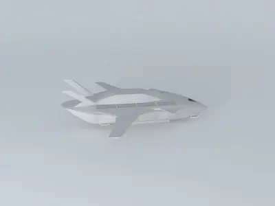 ARGO AIRCRAFTS VAD110 Intruder assault hoovering 3D model