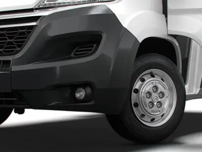 Citroen Jumper Van L1H1 HQ Interior 2023 3D model