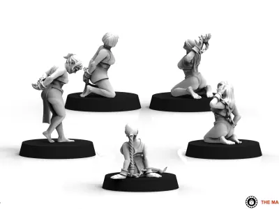 Universal Guard - Prisoner Slaves Free 3D print model