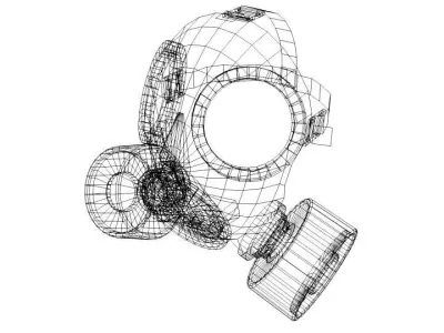 Gasmask Type 1 3D model