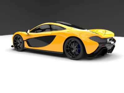 McLaren P1 Free 3D model