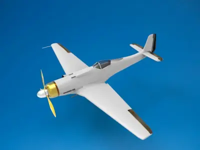 Focke-Wulf Fw 190  3D model