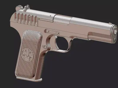 TT-33 CAD Model 3D model