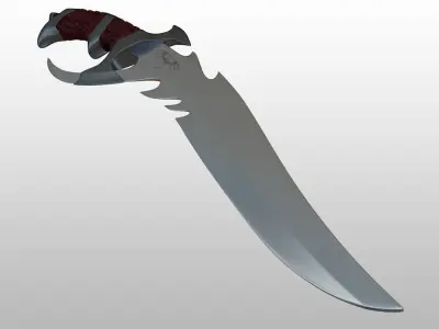 Dragon Knife 3D model
