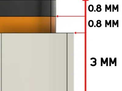 TRIPPY FISH KEYCHAIN Free 3D print model