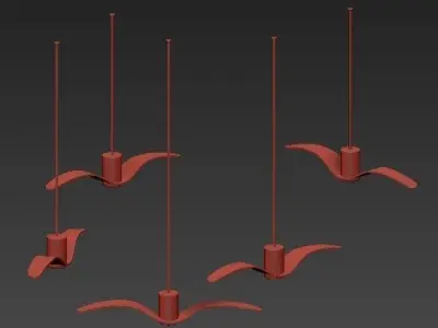 Brokis Night Birds 3D model