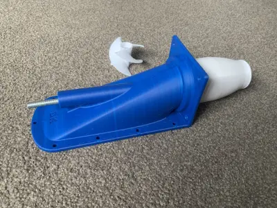 60 mm jet unit 3D print model