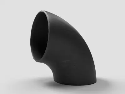 Elbow Pipe Short Radius 12 inches 3D model