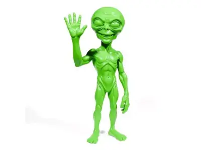 Friendly Alien 3D print model