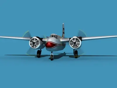 Douglas A-20G Havoc Civil Version V01 3D model