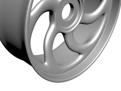 Car Rim Wheel 3D model