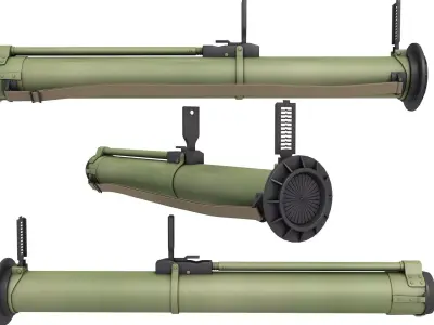 RSHG 2 Rocket Launcher 3D model
