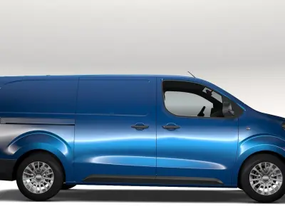 Toyota ProAce Van L3 2017 3D model