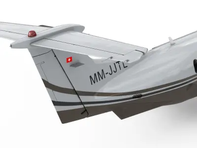 Pilatus PC-12 NG 3D model