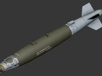GBU-38 JDAM 3D model
