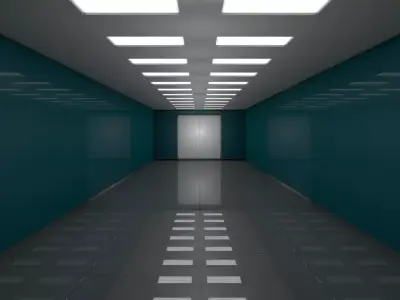 Apartment Corridor  Low-poly 3D model buy